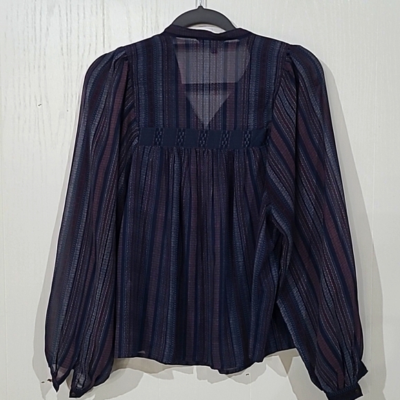 Lucky Brand Peasant Blouse - Picture 4 of 6